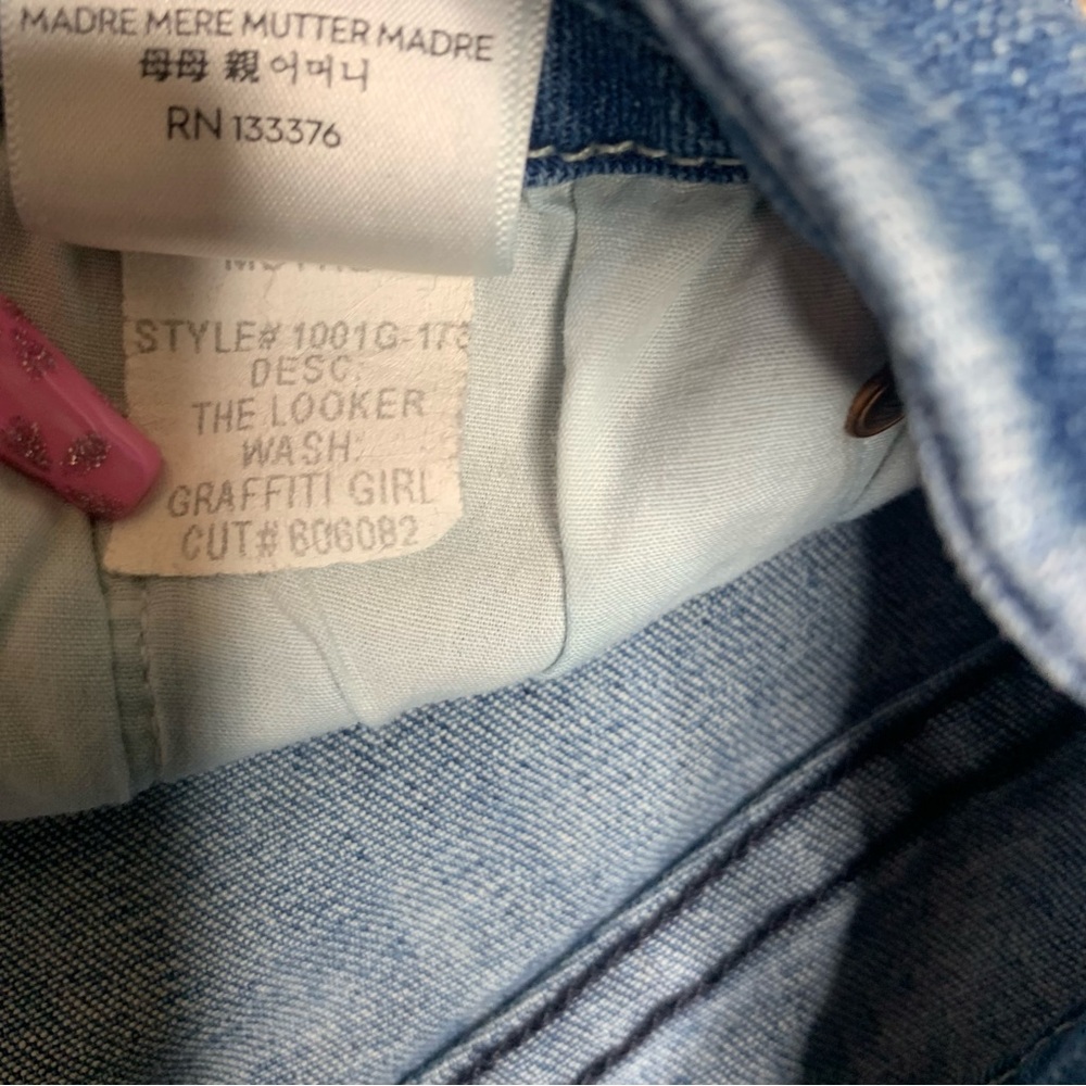 MOTHER Women's Skinny Jeans - Blue - Picture 11 of 11